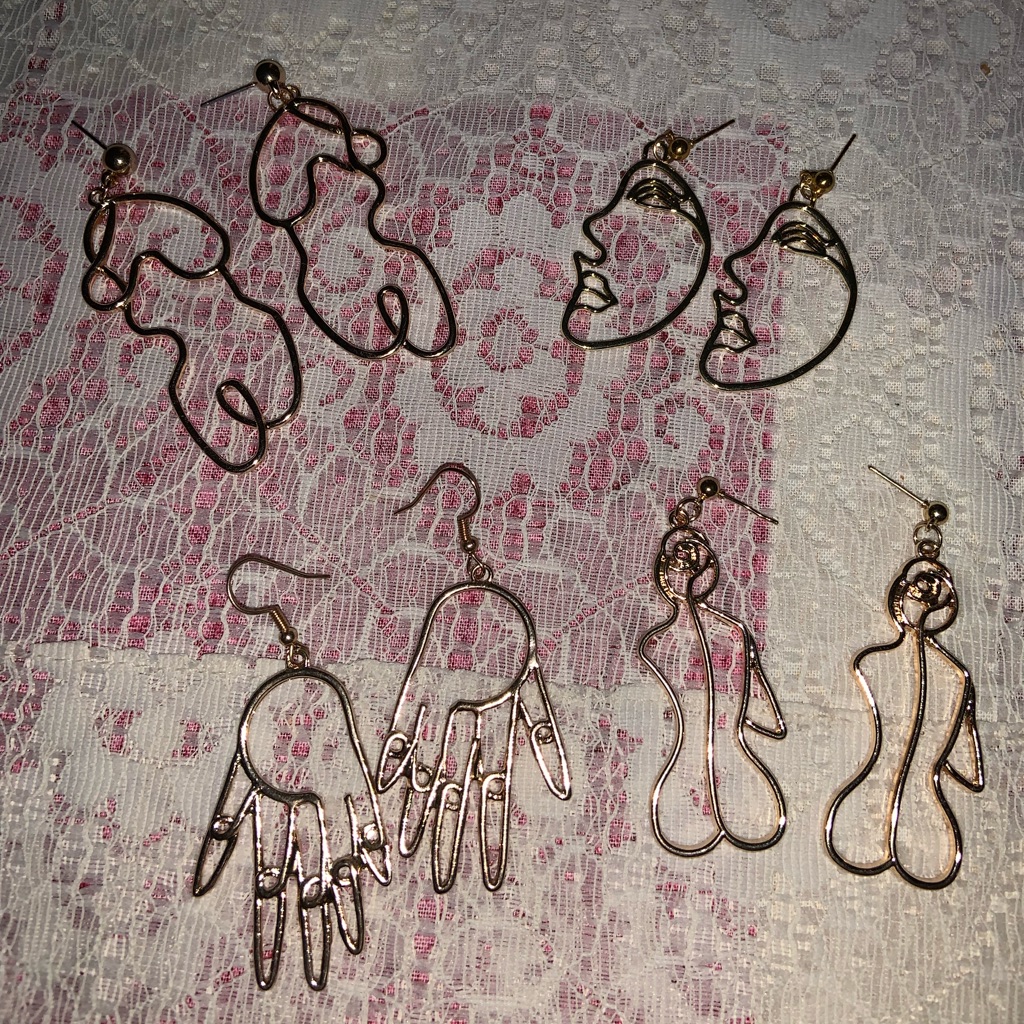 Abstract Earrings